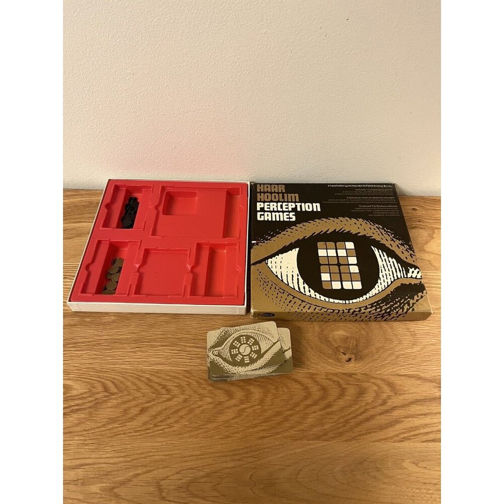 Haar Hoolim Perception Games 1968 Adult Leisure Products ESP Strategy 15 Games